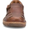 Born Shoes Canada | Men's Connor Sandals - Dark Chestnut (Brown)