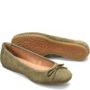 Born Shoes Canada | Women's Brin Flats - Army Suede (Green)