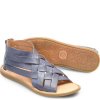 Born Shoes Canada | Women's Iwa Woven Sandals - Marine Navy (Blue)