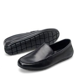 Born Shoes Canada | Men's Allan Slip-Ons & Lace-Ups - Black