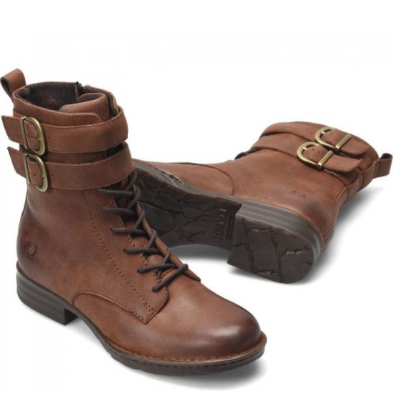 Born Shoes Canada | Women's Camryn Boots - Sorrel Brown (Brown) - Click Image to Close