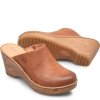 Born Shoes Canada | Women's Natalie Clogs - Tan Camel Distressed (Brown)