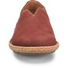 Born Shoes Canada | Women's Naya Slip-Ons & Lace-Ups - Brick Nubuck (Red)