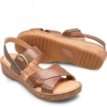 Born Shoes Canada | Women's Aida Sandals - Luggage (Brown)