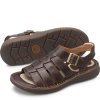 Born Shoes Canada | Men's Wichita Sandals - Brown Walrus (Brown)