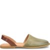 Born Shoes Canada | Women's Leif Slip-Ons & Lace-Ups - Kiwi Distressed (Green)