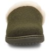 Born Shoes Canada | Women's Zoe Clogs - Dark Military Wool Combo (Green)
