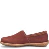 Born Shoes Canada | Women's Naya Slip-Ons & Lace-Ups - Brick Nubuck (Red)