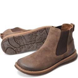 Born Shoes Canada | Men's Brody Boots - Taupe Avola Distressed (Tan)