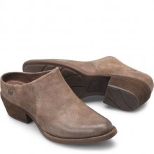 Born Shoes Canada | Women's Starr Boots - Taupe Distressed (Tan)