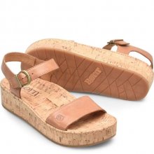 Born Shoes Canada | Women's Sari Sandals - Cuoio Brown (Brown)