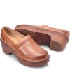 Born Shoes Canada | Women's Freya Clogs - Cognac Brown (Brown)