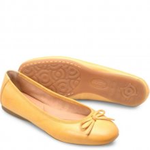 Born Shoes Canada | Women's Brin Flats - Sunflower (Yellow)