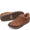 Born Shoes Canada | Men's Nigel 3-Eye Slip-Ons & Lace-Ups - Rust Tobacco Distressed (Brown)