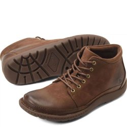 Born Shoes Canada | Men's Nigel Boots - Carafe Nubuck (Brown)