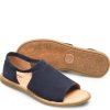 Born Shoes Canada | Women's Cove Modern Sandals - Navy River Suede (Blue)