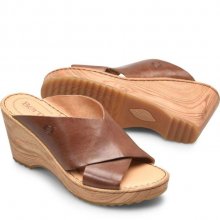 Born Shoes Canada | Women's Nora Sandals - Luggage (Brown)