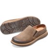 Born Shoes Canada | Men's Bryson Clog Slip-Ons & Lace-Ups - Taupe Avola distressed (Tan)