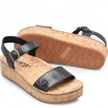 Born Shoes Canada | Women's Sari Sandals - Black