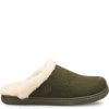 Born Shoes Canada | Women's Zoe Clogs - Dark Military Wool Combo (Green)