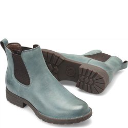 Born Shoes Canada | Women's Cove Boots - Turquoise Old Ford (Blue)