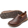 Born Shoes Canada | Men's Bryson Slip-Ons & Lace-Ups - Dark Brown (Brown)