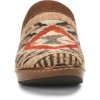Born Shoes Canada | Women's Bandy Blanket Clogs - Glazed Ginger Blanket (Brown)
