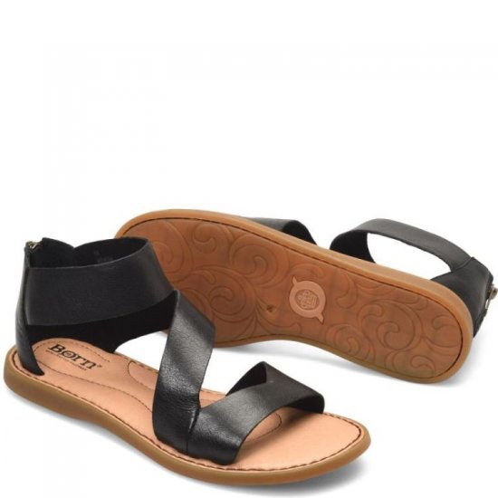 Born Shoes Canada | Women's Irie Sandals - Black - Click Image to Close