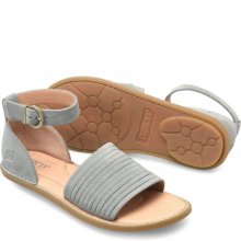 Born Shoes Canada | Women's Margot Sandals - Grey Army Suede (Grey)