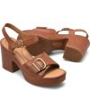 Born Shoes Canada | Women's Browyn Sandals - Cognac With Leather Wrap (Brown)