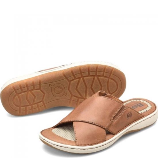 Born Shoes Canada | Men's Marco Sandals - Terra Brown (Brown) - Click Image to Close