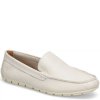 Born Shoes Canada | Men's Allan Slip-Ons & Lace-Ups - White Sea Salt (White)