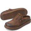 Born Shoes Canada | Men's Jude Slip-Ons & Lace-Ups - Tan Caramel Distressed (Brown)