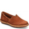 Born Shoes Canada | Women's Naya Slip-Ons & Lace-Ups - Brick Nubuck (Red)