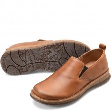Born Shoes Canada | Men's Bryson Slip-Ons & Lace-Ups - Saddle (Tan)