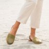 Born Shoes Canada | Women's Leif Slip-Ons & Lace-Ups - Kiwi Distressed (Green)