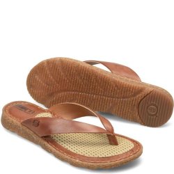 Born Shoes Canada | Women's Bora Basic Sandals - Light Brown (Brown)