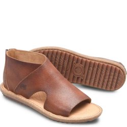 Born Shoes Canada | Women's Maren Sandals - Dark Tan Bourbon (Brown)