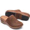 Born Shoes Canada | Women's Yucatan Distressed Clogs - Glazed Ginger (Brown)