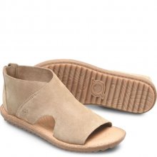 Born Shoes Canada | Women's Maren Sandals - Taupe Suede (Tan)