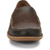Born Shoes Canada | Men's Naldo Slip-Ons & Lace-Ups - Dark Brown Nubuck (Brown)