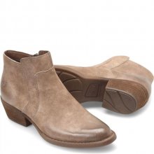 Born Shoes Canada | Women's Mckenzie Boots - Taupe Distressed (Tan)