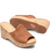 Born Shoes Canada | Women's Lilah Sandals - Tan Camel Distressed (Tan)