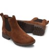 Born Shoes Canada | Women's Cove Boots - Rust Siena Suede (Brown)