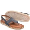 Born Shoes Canada | Women's Cammie Sandals - Dark Jeans Suede (Blue)