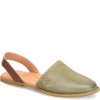 Born Shoes Canada | Women's Leif Slip-Ons & Lace-Ups - Kiwi Distressed (Green)