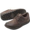 Born Shoes Canada | Men's Nigel 3-Eye Slip-Ons & Lace-Ups - Peltro Distressed (Grey)