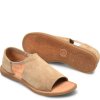 Born Shoes Canada | Women's Cove Modern Sandals - Taupe Suede (Tan)