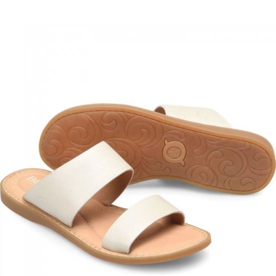 Born Shoes Canada | Women's Inslo Sandals - Light Gold Panna (Metallic) - Click Image to Close