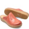Born Shoes Canada | Women's Andy Clogs - Rust Cayenne (Red)